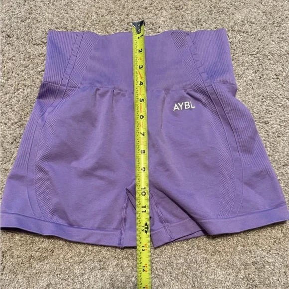 AYBL Women's Athletic Shorts in Purple - Picture 3 of 8